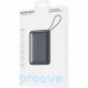  Зовнішній акумулятор Proove Moon Rock 225W 20000mAh Gray (PBM222012105)