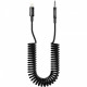 Кабель AUX Proove Steel Spring Lightning to 35 (1m) Black (ACSS00005101)