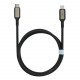  Кабель Proove Dense Metal Type-C to Lightning 27W (2m) Black (CCDM27002121)