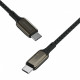  Кабель Proove Dense Metal Type-C to Type-C 60W (2m) Black (CCDM60002221)