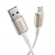  Кабель Proove Flex Metal USB to Lightning 24A (1m) White (CCFM20001102)