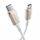  Кабель Proove Flex Metal USB to Micro 24A (1m) White (CCFM20001302)