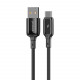  Кабель Proove Flex Metal USB to Type-C (1m) Black (CCFM20001201)