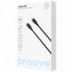  Кабель Proove GridLine Type-C to Lightning 27W (1m) Black (CCGL27002101)
