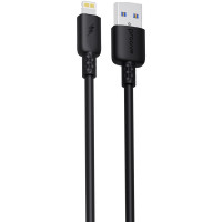 Кабель Proove GridLine USB to Lightning 2.4A (1m) Black (CCGL12001101)