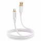  Кабель Proove Jelly Silicone Lightning 24A 1m White