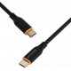  Кабель Proove Jelly Silicone Type-C to Type-C 60W 1m Black