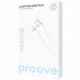  Кабель Proove Light Silicone Plus USB to Lightning 24A (1m) Black (CCLS12001101)