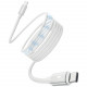  Кабель Proove Magneto Type-C to Type-C 60W (1m) White (CCMA60002202)