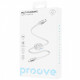  Кабель Proove Multi Charging Type-C to Lightning 27W White (CCMT27004101)