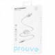  Кабель Proove Multi Charging Type-C to Type-C 60W White (CCMT27002101)