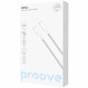  Кабель Proove Nylo Type-C to Type-C 100W (15m) White (CCPN11002202)