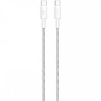 Кабель Proove Nylo Type-C to Type-C 100W (1.5m) White (CCPN11002202)