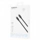 Кабель Proove PowerFull Type-C to Type-C 100W (15m) Black (CCPF11002201)