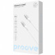  Кабель Proove ReGen Silicone Type-C to Type-C 60W (1m) White (CCRS60002202)