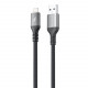  Кабель Proove ReGen Silicone USB to Lightning 24A (1m) Black (CCRS12001101)