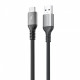  Кабель Proove ReGen Silicone USB to Type-C 3A (1m) Black (CCRS12001102)