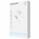  Кабель Proove ReGen Silicone USB to Type-C 3A (1m) White (CCRS27001202)