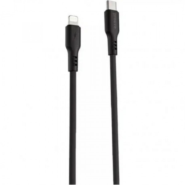 Кабель Proove Rebirth Type-C to Lightning 27W (1m) Black (CCRE60002101)