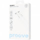  Кабель Proove Rebirth Type-C to Type-C 60W (1m) White (CCRE61002202)