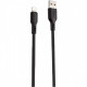  Кабель Proove Rebirth USB to Lightning 24A (1m) Black (CCRE60001101)