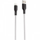  Кабель Proove Rebirth USB to Lightning 24A (1m) White/Black (CCRE60001102)