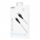  Кабель Proove Rebirth USB to Type-C 24A (1m) Black/White (CCRE60001202)
