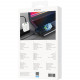  Кабель Proove Silicraft Type-C to Type-C 60W (1m) Black (CCSC60002201)