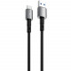  Кабель Proove Silicraft USB to Type-C 3A (1m) Black (CCSC15001201)