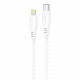  Кабель Proove Simple Silicone Type-C to Lightning 27W (1m) White (CCSS27002102)