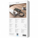  Кабель Proove Simple Silicone Type-C to Type-C 60W (1m) Black (CCSI60002201)