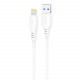  Кабель Proove Simple Silicone USB to Lightning 24A (1m) White (CCSS12001102)