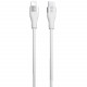  Кабель Proove Soft Silicone Type-C to Lightning 27W (2m) White (CCSO27002122)