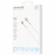  Кабель Proove Soft Silicone Type-C to Lightning 27W (2m) White (CCSO27002122)