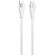  Кабель Proove Soft Silicone Type-C to Type-C 60W (1m) White (CCSO60002202)