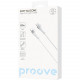  Кабель Proove Soft Silicone Type-C to Type-C 60W (1m) White (CCSO60002202)