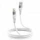  Кабель Proove Soft Silicone USB to Lightning 24A (2m) White (CCSO20001122)