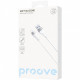  Кабель Proove Soft Silicone USB to Lightning 24A (2m) White (CCSO20001122)