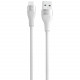 Кабель Proove Soft Silicone USB to Micro USB 24A (1m) White (CCSO20001302)