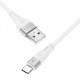  Кабель Proove Soft Silicone USB to Type-C 3A (1m) Black (CCSO20001201)