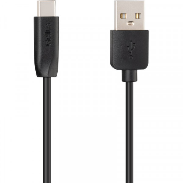  Кабель USB Gelius One GP-UC119 1m (12W) Type-C Black