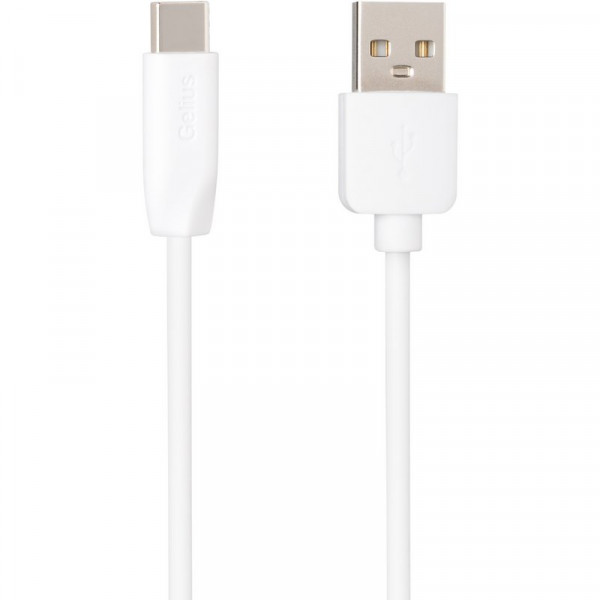  Кабель USB Gelius One GP-UC120 2m (12W) Type-C White