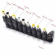  Кабель живлення для ноутбука 100W Type-C to DC 55х25 з набором перехідників 10 в 1 Black