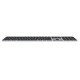  Клавіатура Apple Magic Keyboard with Touch ID та цифровою панеллю, Black Keys Ukrainian