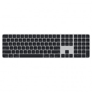  Клавіатура Apple Magic Keyboard with Touch ID та цифровою панеллю, Black Keys Ukrainian