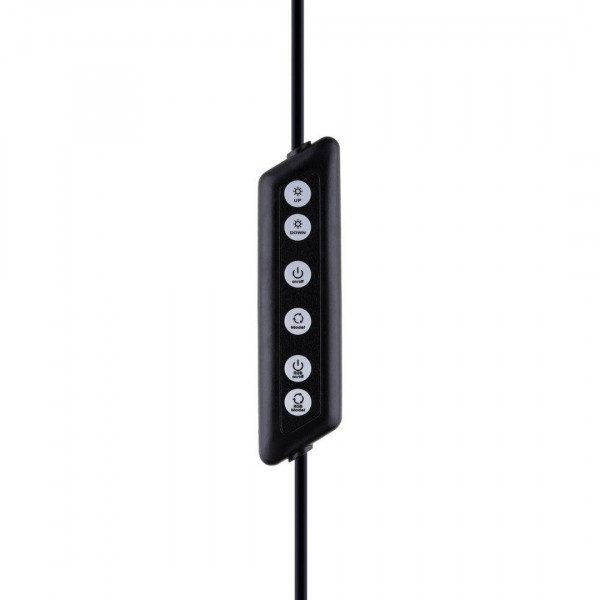  Кільцева лампа RGB LC-318 (Flower Type) 33cm Black