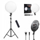 Лампа LED Light Circular 32cm Remote (M666)