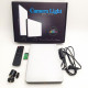  Лампа постійного світла LED Camera Light 19cm Remote Black (M777)