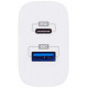  Мережевий зарядний пристрій Glasscove 20W 2-PORT TYPE-C + USB TC-012APQ20