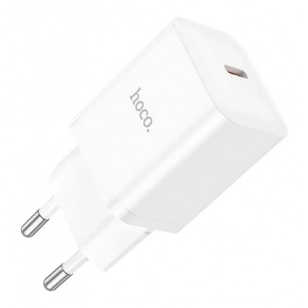  Мережевий зарядний пристрій Hoco N27 Innovative 20W 1 Type-C White